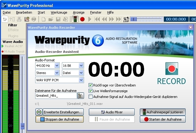 WPur Audio Recorder